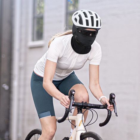Cagoule masque facial pour hommes et femmes en soie glacée respirante, idéale pour le cyclisme, la pêche et la moto en été. (1/5)