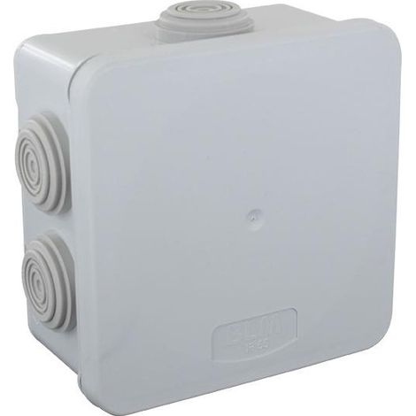 boite de dérivation - optibox - 80 x 80 x 42 mm - ip55 - blm distribution 560309 (1/2)