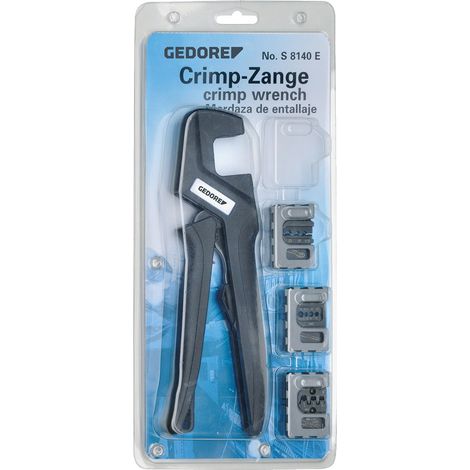 GEDORE S 8140 E Crimp-Zangen-Set ELECTRONIC 4-teilig (1/5)