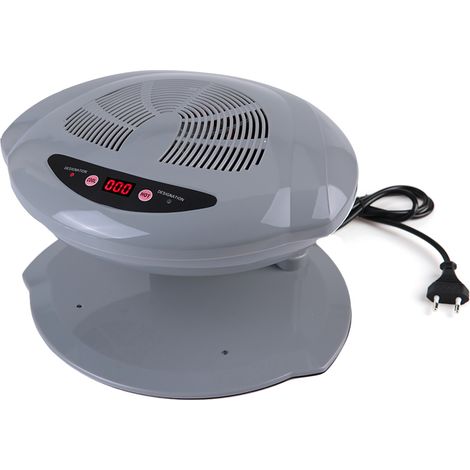 Sèche-ongles à air chaud et froid, ventilateur de séchage de vernis à ongles, outil de manucure gris, fiche UE 220V (1/5)