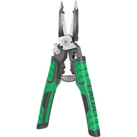 Pince spéciale pour électricien à dénuder les fils, pince multifonctionnelle portable pour réparation de fils (1/4)