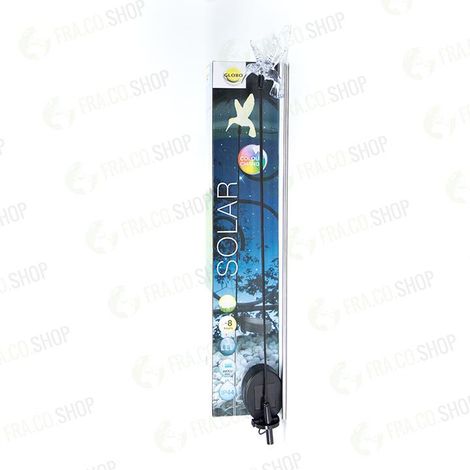 LAMPADA PER GIARDINO SOLARE LED RGB IP44 PICCHETTO 100H (1/2)