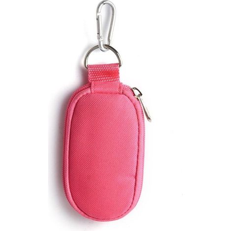 Aufbewahrungsbox für ätherische Öle, Reiseorganizer, Hartschalenetui für Parfums, rote Rose, elegant (1/4)