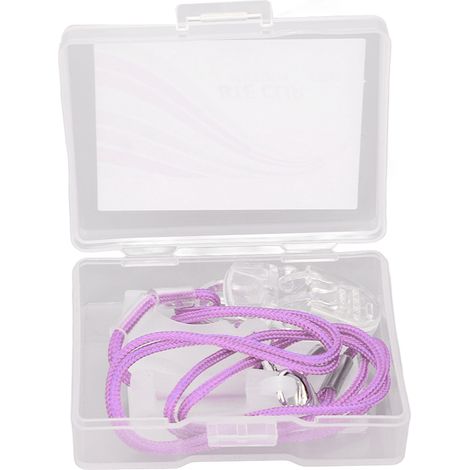 Clip porte-appareil auditif, lanière flexible et portable, élégante et simple, pour amplificateur sonore binaural enfant et senior. (1/5)
