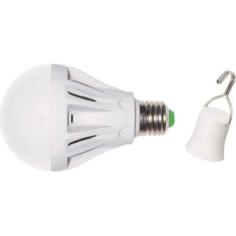 Ampoule LED E27 7W 6400K 300Lm – Anti-coupure – Autonomie 6h – Durée de vie 25000h – Angle de diffusion 120° – FOX (1/8)
