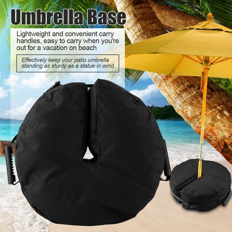 Sac de lestage rond pour pied de parasol de terrasse (1/5)