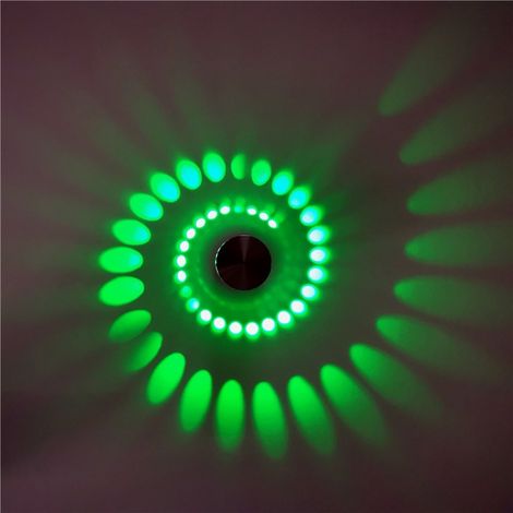 Moderne LED-Wandleuchte aus Aluminium, 3 W, dekorativ, für Kinderzimmer, Flur, Hotel, Restaurant, Küche, Esszimmer (1/5)