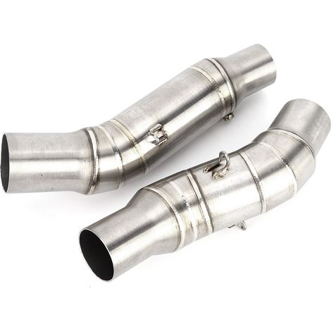 Tube intermédiaire d'échappement moto en acier inox pour Kawasaki Z1000 2010-2016 (1/5)
