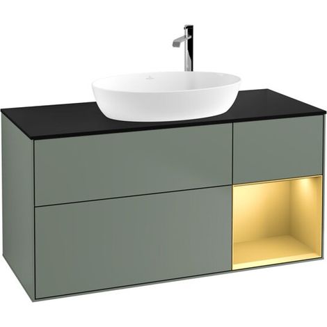 Villeroy & Boch G952HFGM Meuble sous-lavabo Finion G95 (1/2)