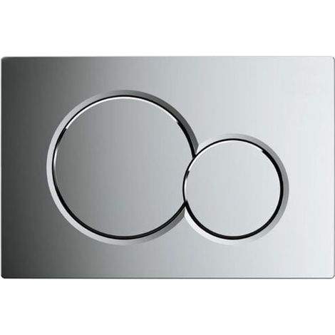Convient pour la plaque de déclenchement Geberit Sigma01 - SIGMA01, chrome poli (115.770.21.5) (1/4)
