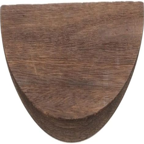Wandhängendes Regal im nordischen Stil aus massivem, verstärktem Holz, dunkelbraun (geeignet für Küche und Wohnzimmer) (1/5)