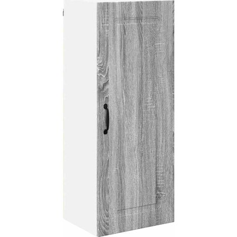 Meuble mural de cuisine,Armoire de cuisine avec porte Gris Sonoma 40 x 31 x 100 cm CFW31015 (1/5)