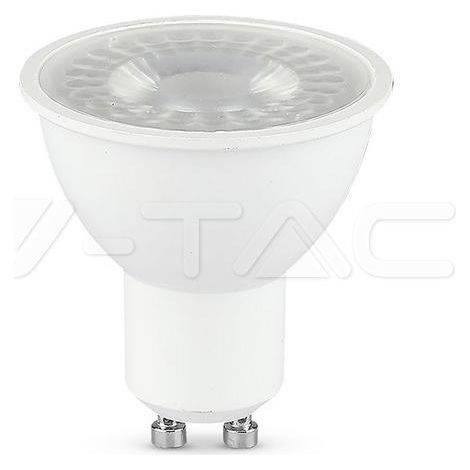 Foco LED V-TAC GU10 7,5 W 38° Cubierta transparente 3000 K (1/4)