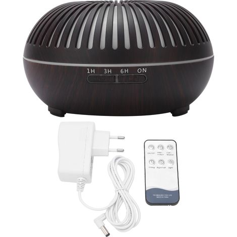 Ultraschall-Diffusor für ätherische Öle, Schlafhilfe, elektrischer Luftbefeuchter mit automatischer Abschaltung, 100–240 V EU-Stecker, für Wohnung und Büro (1/5)