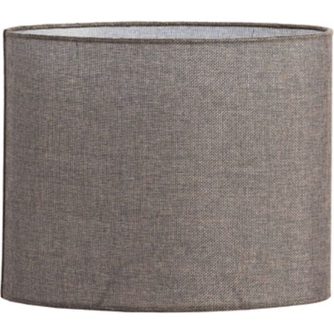 Light & Living - pantalla de lámpara - Branfo - marrón - textil -