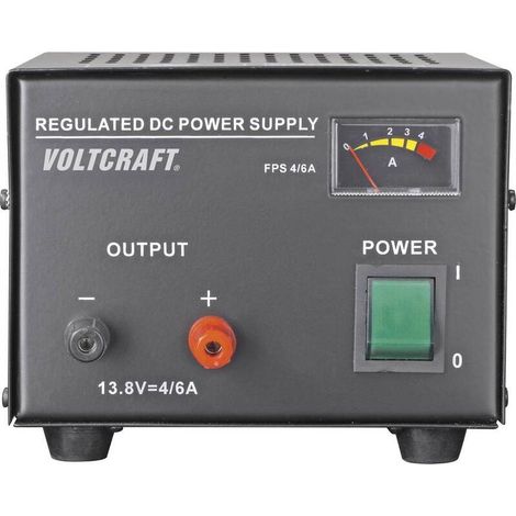 [GEBRAUCHT] B-Ware Voltcraft FSP-1134 Labornetzgerät Festspannung 13.8 V/DC 4 A 55W linear geregelt (1/2)