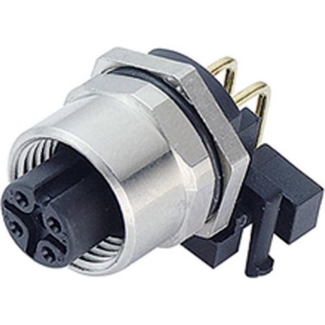 Conector Binder M12 Hembra 5 Pines IP68 CuZn