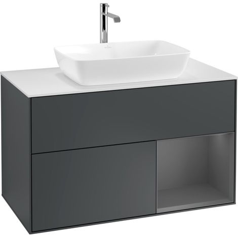 Villeroy & Boch F781GKHG Armoire sous lavabo Finion F78 (1/2)