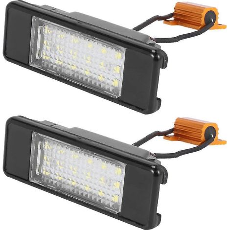 éclairages de plaque d'immatriculation à LED pour Sprinter (W906) (2006-2016), Vito (W639) (2003-2015) et Viano (W639) (2 pièces) (1/5)