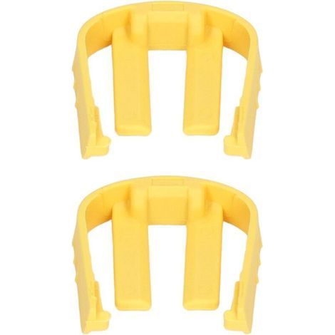 Ulisem Pack de 2 conectores rápidos tipo C, clips de gatillo de repuesto para hidrolimpiadoras Kärcher K2 K3 K7 (Amarillo) (1/4)