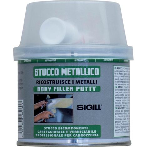 Stucco metallico resistente per riparazioni e ricostruzioni 125 ml (1/5)
