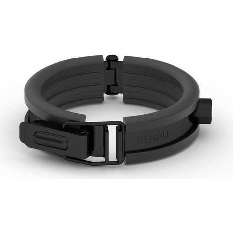 REHAU RAUCLAMP FIX schallopt. Festschelle DN 125, M10/M12, Schnellverschluss, 11271021001 (1/2)