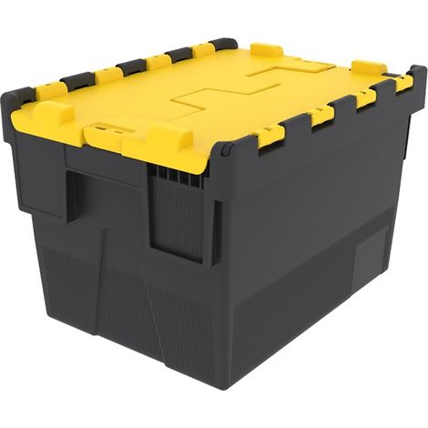 PROVOST - Bac navette jaune Provost - 400 x 300 x 264 mm