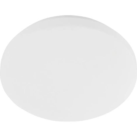plafoniera a led da interno eglo "pogliola-e" bianco 4000k 26cm