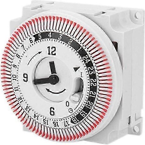Minuterie industrielle FRK17-3, interrupteur de contrôle de temps mécanique intelligent avec arrêt automatique, en bon état. (1/5)