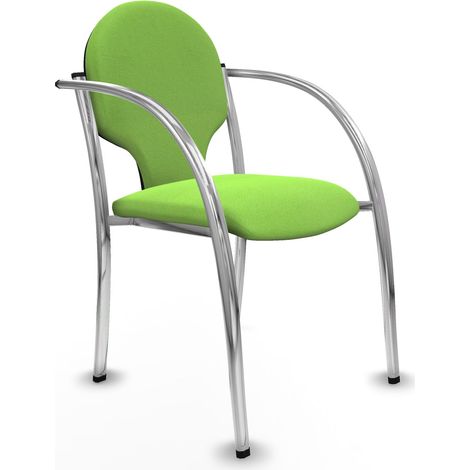 Silla de Recepción Hellín Piqueras y Crespo 220PTCRB22 Pistacho 2 Unidades