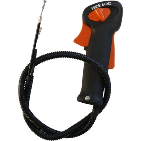 Throttle grip for Stihl FS120, FS200 and FS250 bicycles. Replaces part number 4128 790 1301.--DTEKGAZ