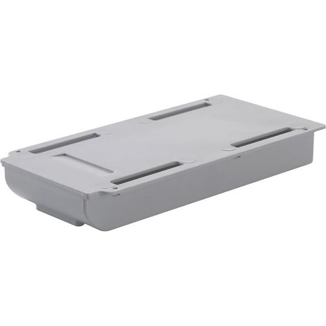Bac À Crayons Autoadhésif - Organiseur De Bureau Sous Table - Rangement Pour Stylos Et Petit Matériel De Bureau - Lot De 1 (1/3)