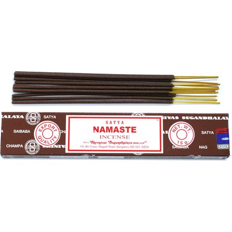Encens Satya 15g - Namasté- Vendu par 1 (1/2)