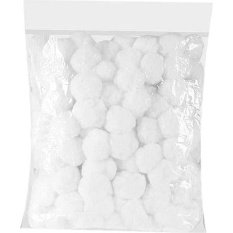 Filterbälle für Schwimmbecken, wasserfreundliche Faserperlen für Teiche, Aquarien, Whirlpools - 700g.