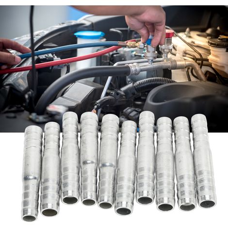 Unité de climatisation automobile, paquet de 50 pièces, connecteur en aluminium, pièces de climatisation universelles, manchon en aluminium de 5 à 6 pouces (numéro de pièce : LR-FT151) (1/5)
