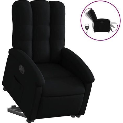 Maison Exclusive - Relaxsessel mit Aufstehhilfe Elektrisch Schwar