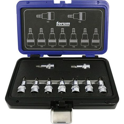 Cacciavite Bit Composizione Di 1/4 '' E 1/2 '' Vite Torx® Femmina Levigato