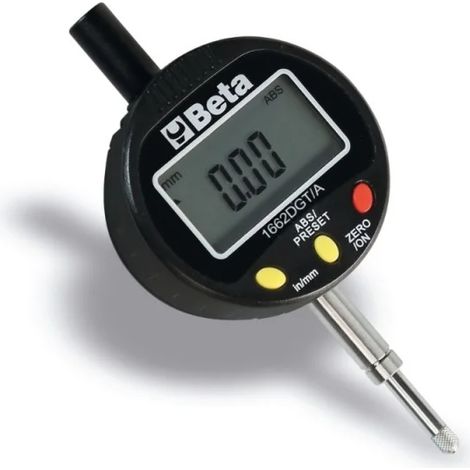 Beta 1662DGT/A Indicateur numérique à cadran avec lecture centésimale 0 - 12,5 mm