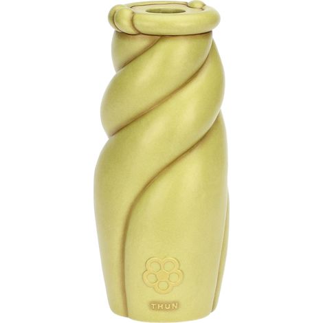 THUN - Vaso Twist, grande - ceramica - Collezione Giardino di primavera - 10.4 x 10.1 x 23.1 cm (1/4)