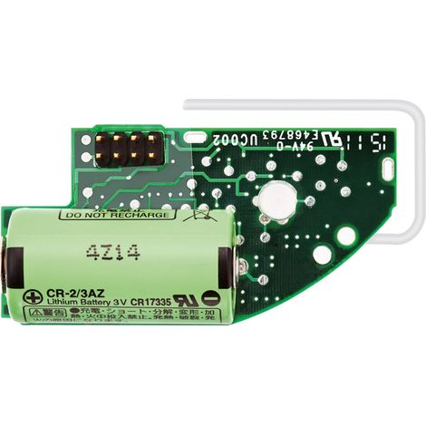 Module Radio avec Fonctions avancées pour détecteur de Chaleur et de fumée sans Fil avec Batterie 10 Ans Vert (1/5)