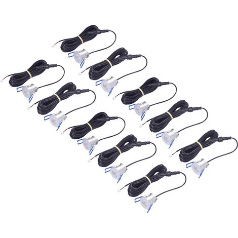 Sygonix SY-6737556 Spot encastrable jeu de 10 CEE: F (A - G) LED LED 28.7 W argent (1/5)