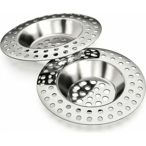 YMYNY Kitchen Helpis Filtre 14g, Lot de 2, pour Tous Les DRAINS, Filtre Cuisine, Filtre, Grille a, bonde Baignoire, Filtre Douche, Grille Cuisine, bonde lavabo, bonde Douche,ladacèe (1/4)