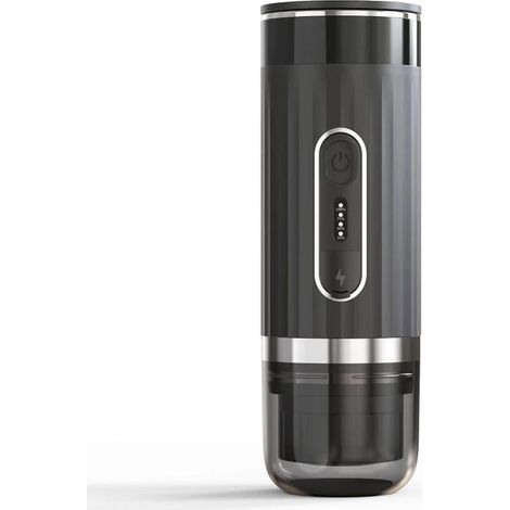 Green Mobility-Machine à café portable sans fil, machine à expresso entièrement automatique 20 bars, sans fonction de chauffage, batterie 7500 mAh, noire (1/5)