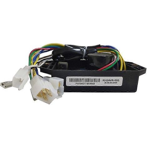 Compatible avec l'alternateur monophasé Aspire DAVR-50S (PLYDAVR50S) et les pièces détachées pour alternateur Kipor AVR DAVR 50S. (1/5)