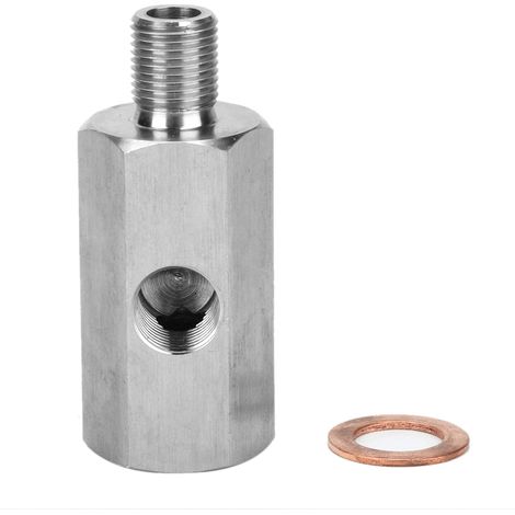 1/8 NPT-Innengewinde auf BSPP/BSP-Außen- und Innengewinde Öldruckanschluss-Adapter-T-Stück
