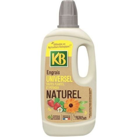 Engrais naturel toutes plantes, légumes et fruits KB - 1L (1/3)
