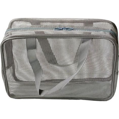Bolsa de almacenamiento，29 x 11 x 21 cm，Organizador de ropa portátil，Organizador de malla，Bolsa de viaje/playa portátil，Adecuado para gimnasio (1/5)