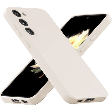 Étui pour Samsung Galaxy S23 5G, Silicone Lite, beige (1/5)