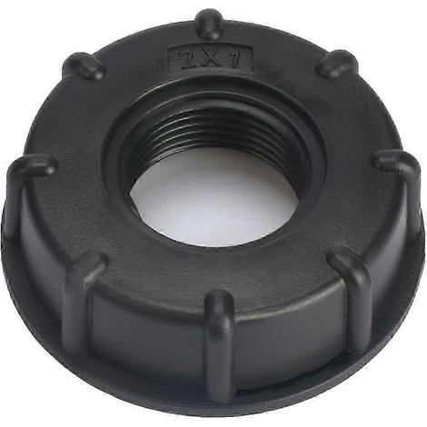 Adaptateur pour réservoir IBC 25-26, bouchon à filetage grossier S60X6 vers raccord de tuyau d'arrosage 1 pouce (1/5)