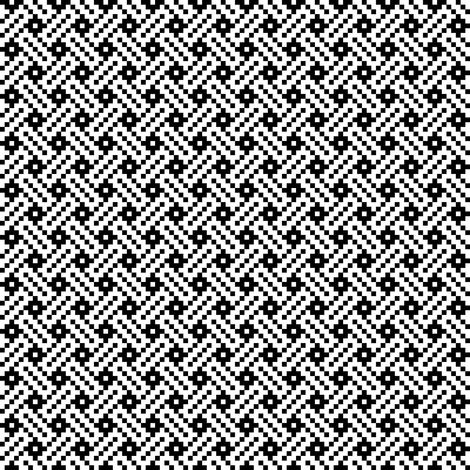 Outdoor dekostoffe oxford - Motiv schwarz-weißes Geflecht I DR174 (1/5)